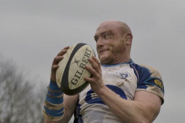 Pete Kolakowski had a great game and scored a great try.
