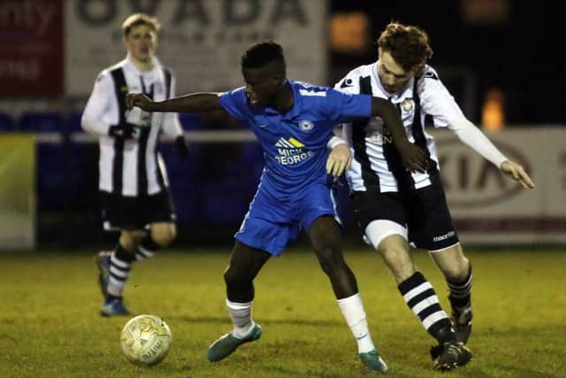 Leonardo Da Silva Lopes in action for Posh. Picture: Joe Dent
