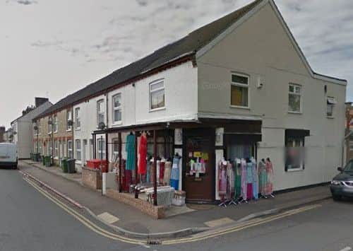 The scene of the assault in Clarence Road