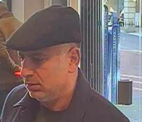 Do you recognise this man?