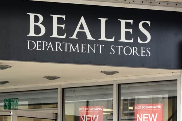 Beales department store.