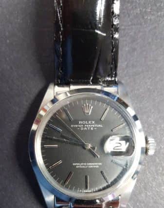 Colin's Rolex which is up for sale