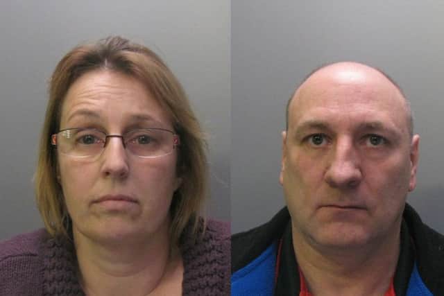JAILED: Lara and Michael Chase