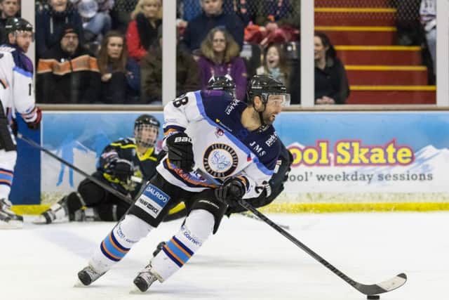 Milan Baranyk scored twice for Phantoms at Bracknell.