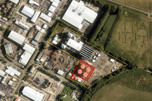 Proposed location of the new plant. Image: Centrica