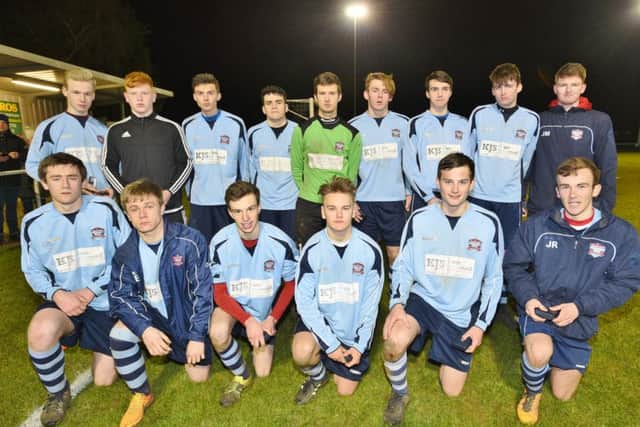 Under 18 League Cup final runners-up Bourne Town Black. Picture: David Lowndes