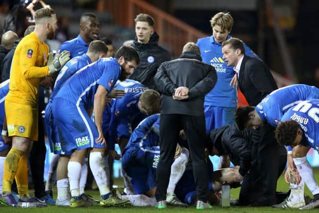 Posh manager Graham Westley and his playing squad will be at a fans' function.