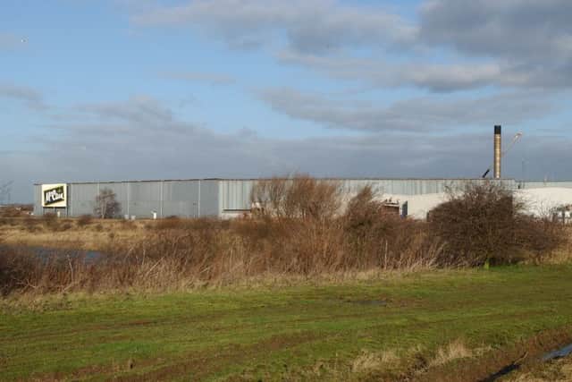 McCains Factory in Whittlesey