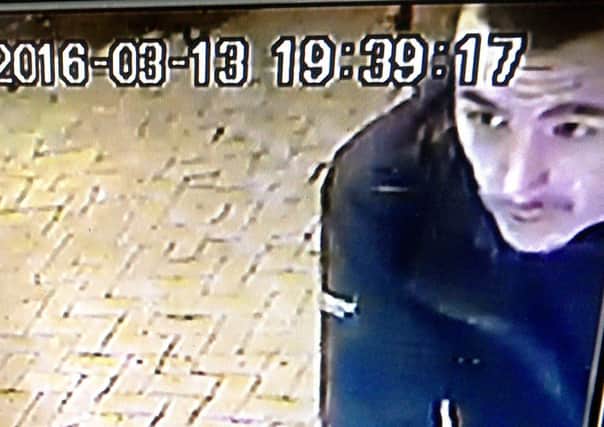 CCTV image of a man police wish to speak to