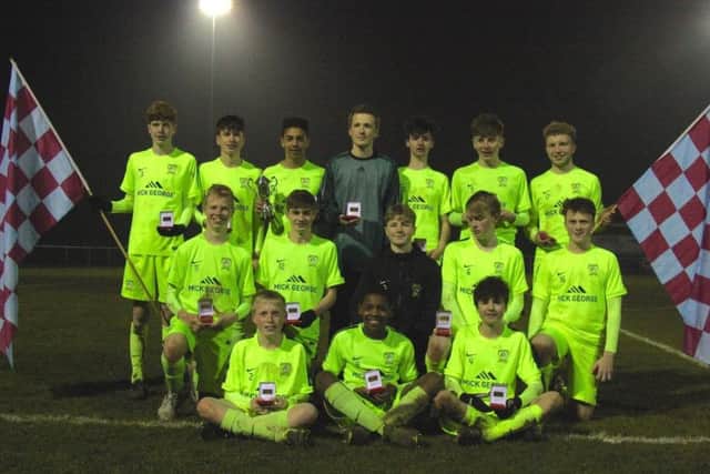Deeping Under 15s remain are on course to win four trophies.