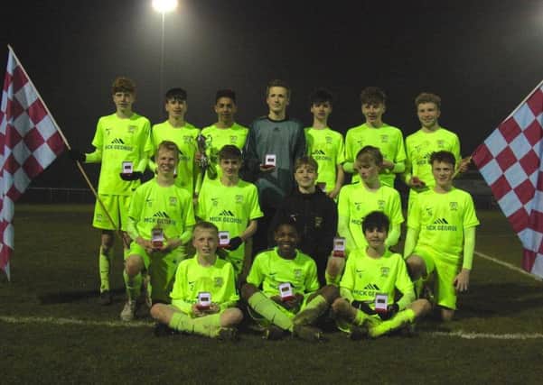 Deeping Under 15s remain are on course to win four trophies.