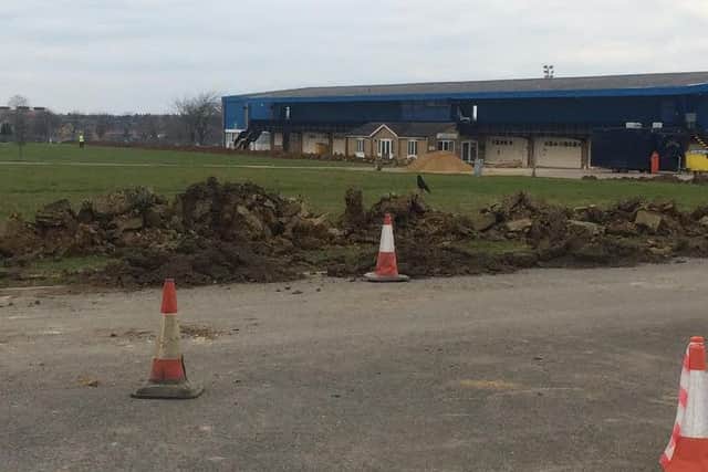 Speedway has been called off for health and safety reasons.