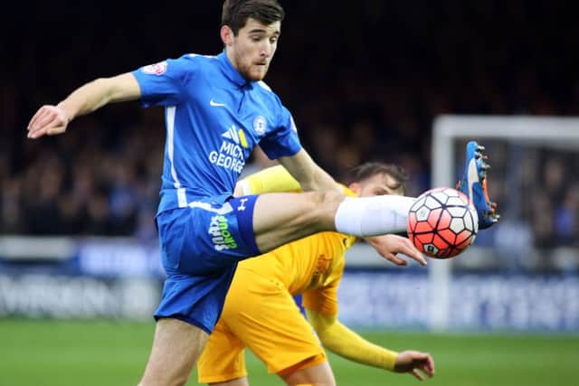 Jack Baldwin should return for Posh against Coventry. Photo: Joe Dent/theposh.com.