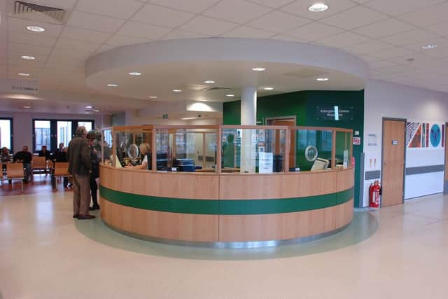 Peterborough City Hospital Accident and Emergency unit