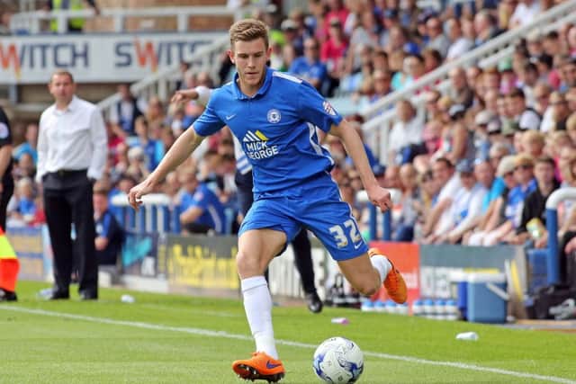 Posh have been less effective since Callum Elder picked up an injury. Photo: Joe Dent/theposh.com.