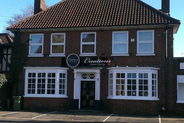Creations Dessert Lounge in Burghley Road, Peterborough