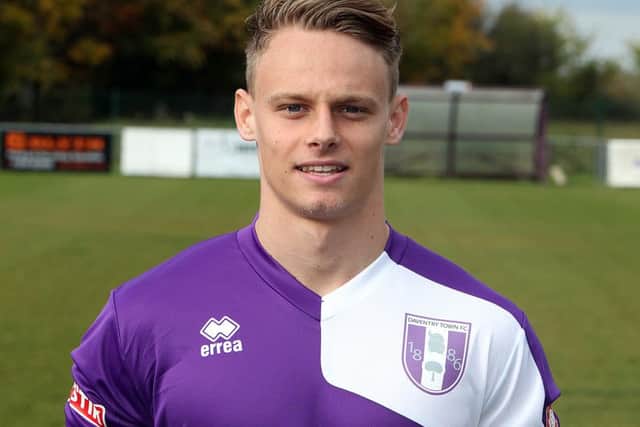 Curtis Hartley scored for Stamford.