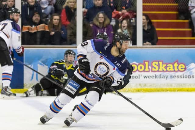 MIlan Barnyk scored a consolation goal for Phantoms against Guildford.