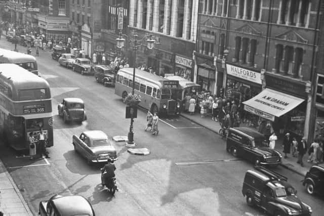 Bridge Street in 1955.