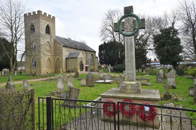 Newborough war memorial at Newborough Church EMN-160404-142659009