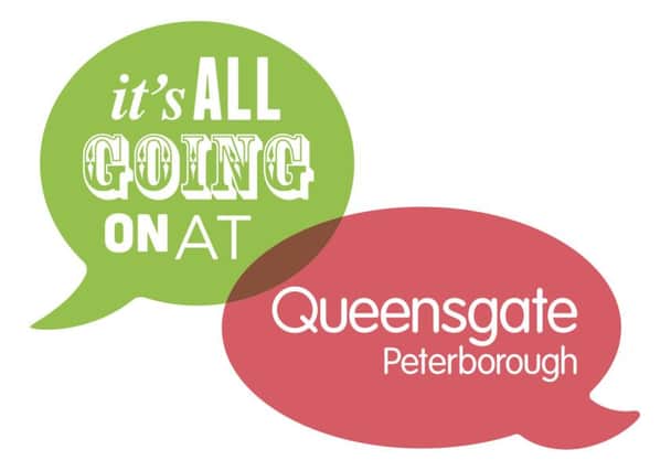 Queensgate logo.