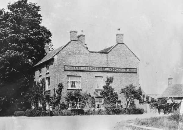 The Norman Cross Hotel in 1906
