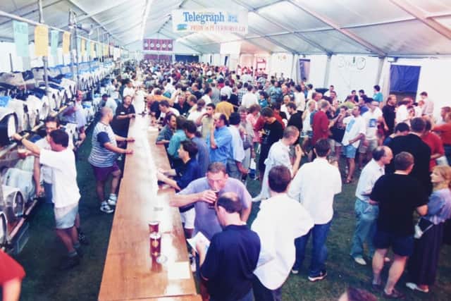 The beer festival in 1983