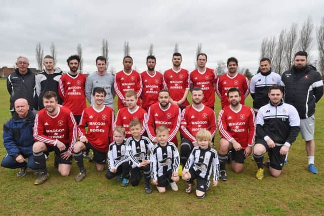 PFA Senior Cup finalists Langtoft United.