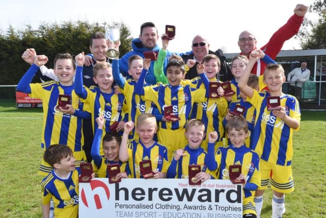 Under 11 PFA Cup winners Yaxley.  They beat Feeder Soccer 3-1 in Sundays final at Chestnut Avenue. Their team was: Lewis Arber, Christopher Brazil, Francis Buckle, Ceri Hayes, Morgan Hossack, Harvey Laughton, Adrijan Lutolli, Louis Rodriguez, Connor Sanderson. Subs: George Dhanushan, Max Hill, Taylor Roan, Luke Simpson-Morris, Liam Unalkat.