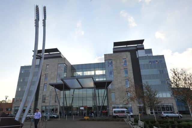 Peterborough City Hospital exteriors EMN-141118-141246009