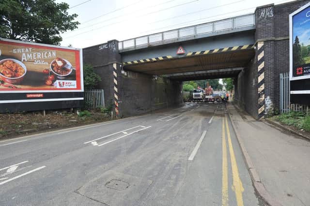 The bridge on Oundle Road