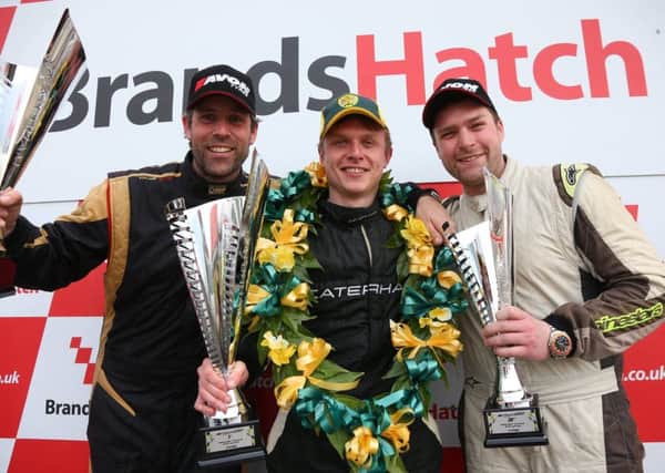 Anthony Barnes was a double winner at Brands Hatch. Picture: Jon Bryant/Snappyracers.com