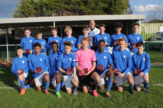 Feeder Soccer were Under 15 PFA Cup runners-up. Picture: RWT Photography