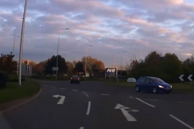Bad driving captured by Richard Farr in Peterborough