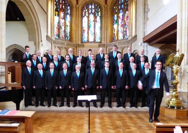 Peterborough Male Voice Choir at the Oundle Festival of Music and Drama