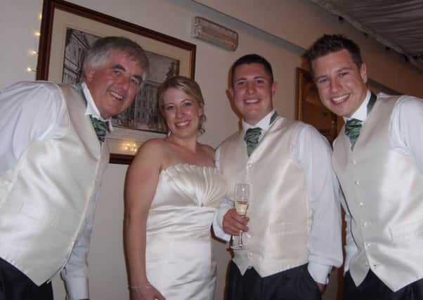 Philip Ingham with children Gemma, Christopher and Pete