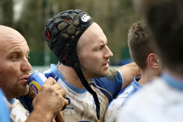 Adam Barnard pictured after playing his last game for the Lions. Picture: Mick Sutterby