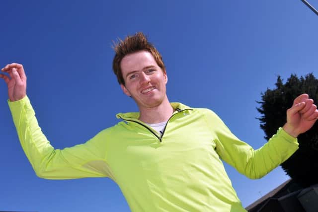 Tulip 10k Charity Road Race winner Drew Warnes.