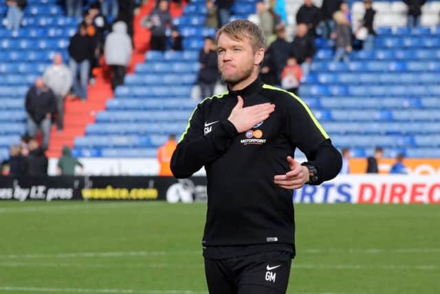 Grant McCann will manage Posh in the final two games of the season.