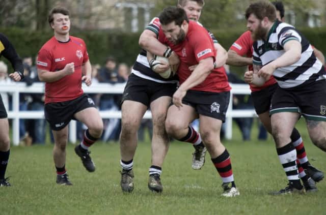 Saad Sait scored a try for Oundle.
