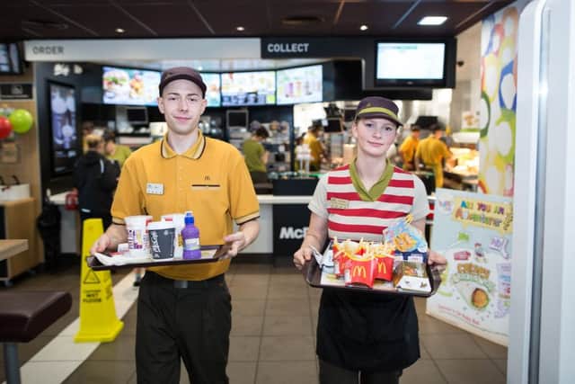 McDonalds introduce table service in Peterborough