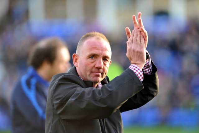 Former Posh manager and captain Mick Halsall