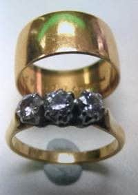 Stolen rings