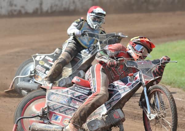 Ukrich Ostergaard was the only Peterborough Panther to win a race in Glasgow.