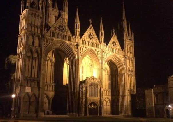 Peterborough Cathedral - photo by Cambridgeshire police