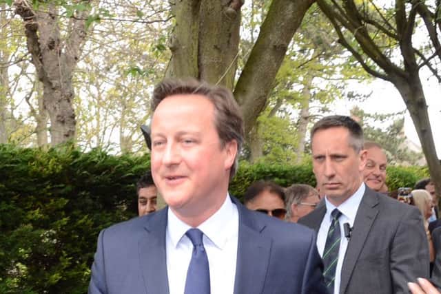 David Cameron in Peterborough