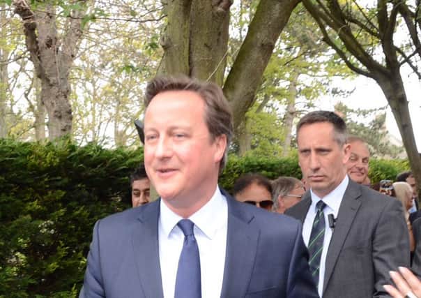 David Cameron in Peterborough