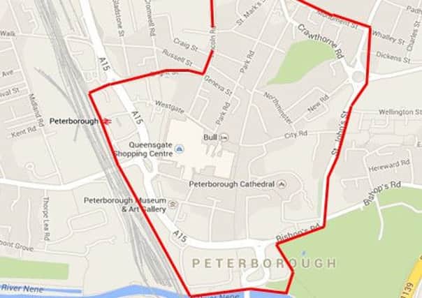 Police are set to issue a dispersal order in Peterborough City Centre this evening