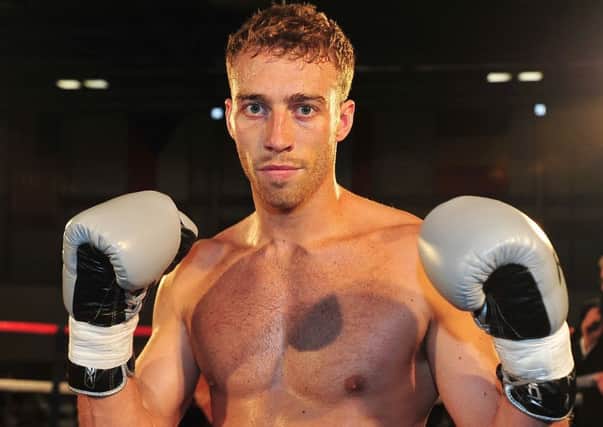 Sam Barron BOXING: Barron is back with a bang