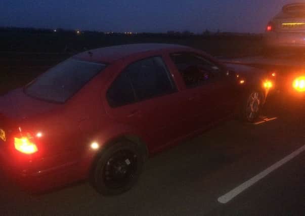 The seized car in Whittlesey FOzZj1jxbwxH0KY0RMIt